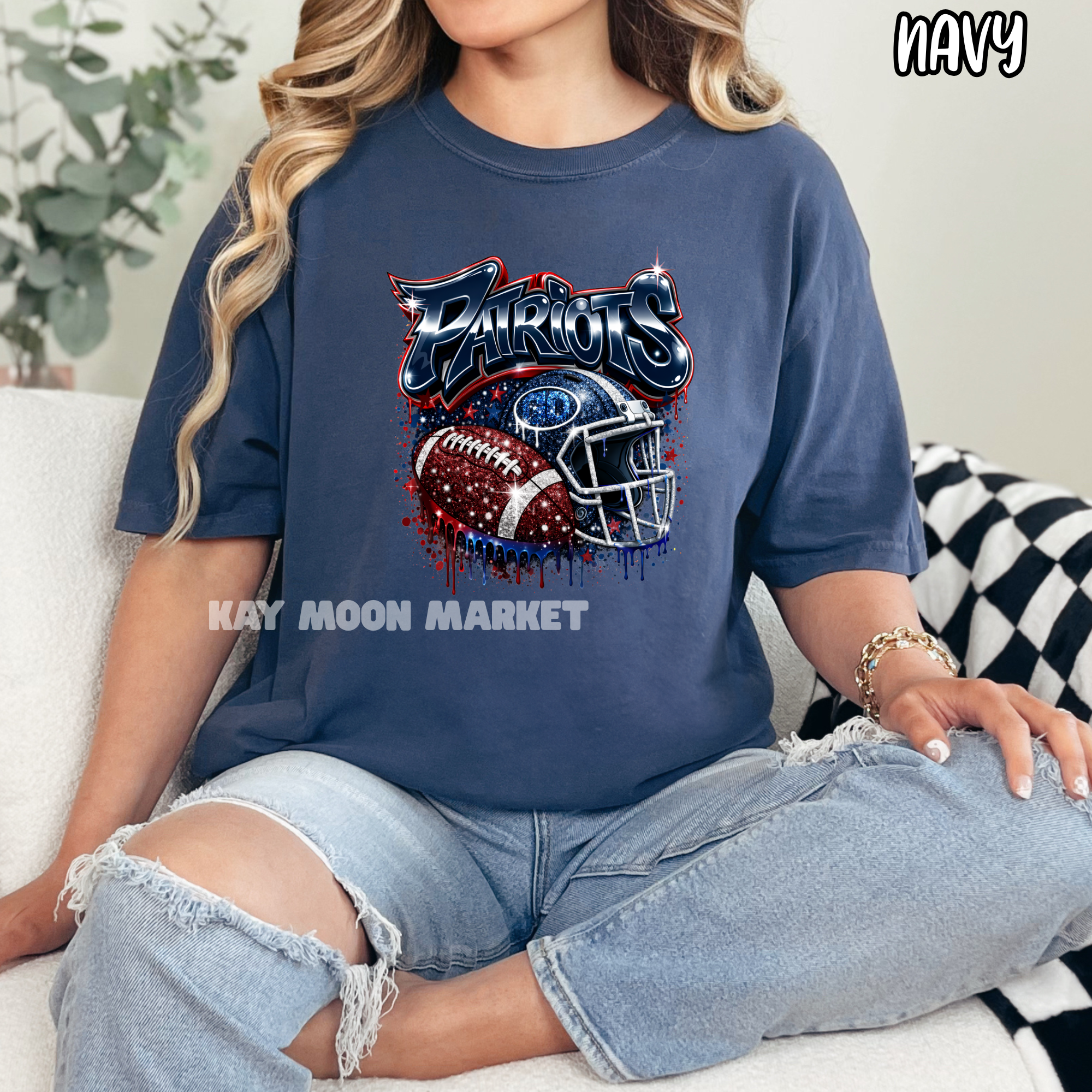 Patriots Football 1 ~ Tee Sweatshirt