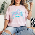 Beach Bum - Summer Bow Checkered - T-shirt Sweatshirt