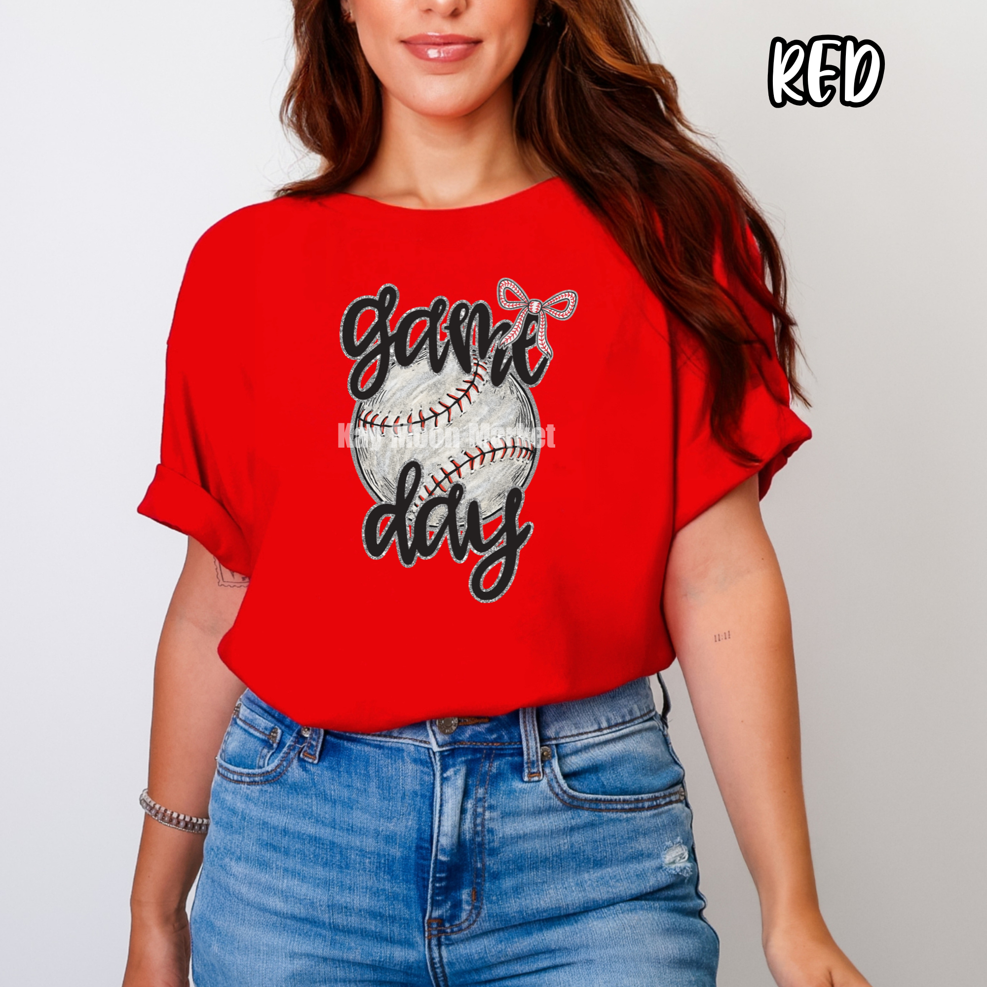 Game Day - Baseball Bow Sports - T-shirt Sweatshirt