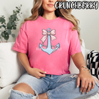 Anchor - Plaid Bow Summer - T-shirt Sweatshirt