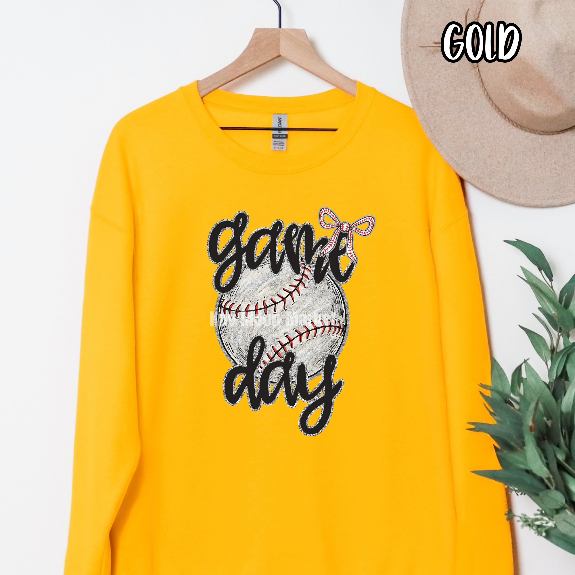 Game Day - Baseball Bow Sports - T-shirt Sweatshirt