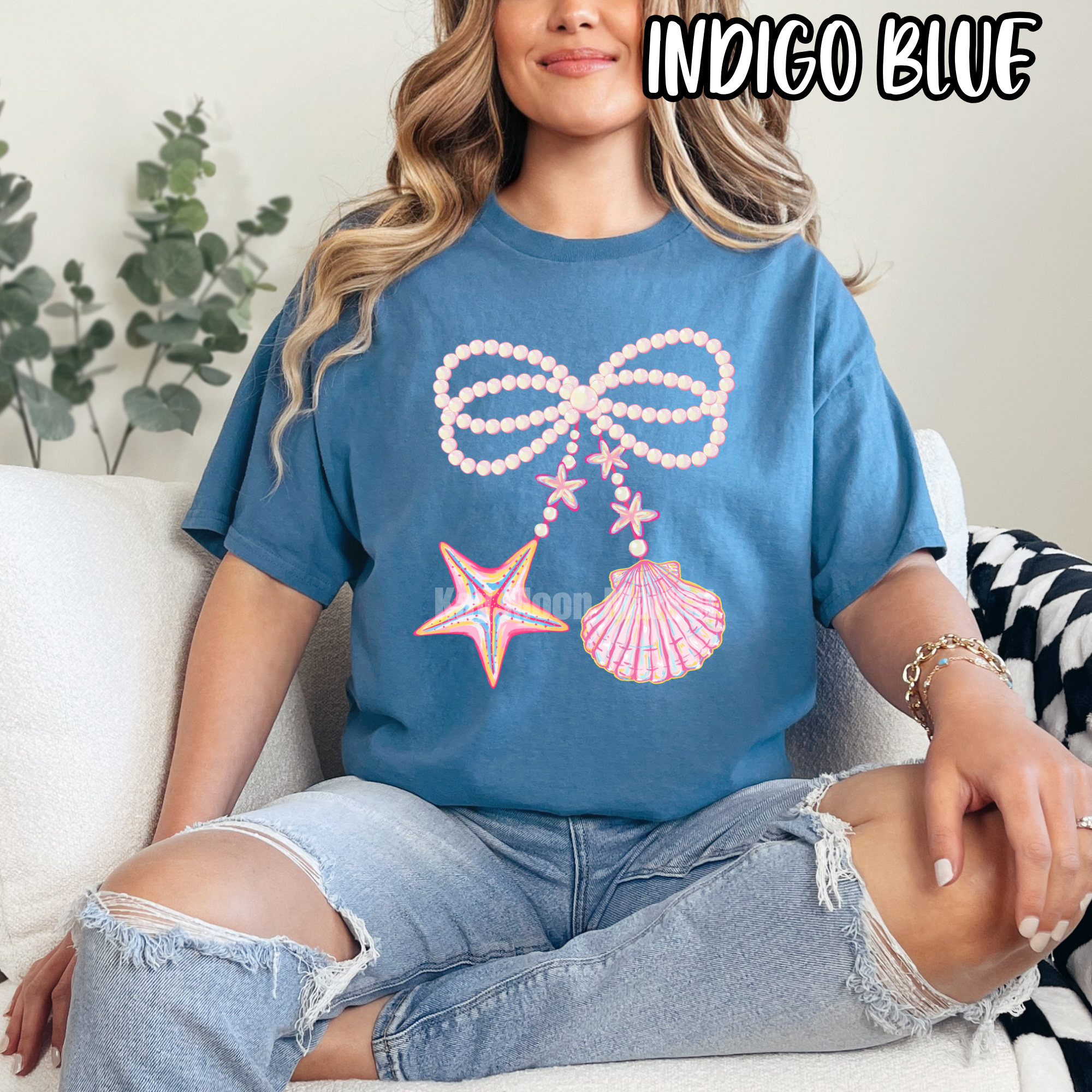 Seashell Starfish Pearls - Summer - T-shirt Sweatshirt