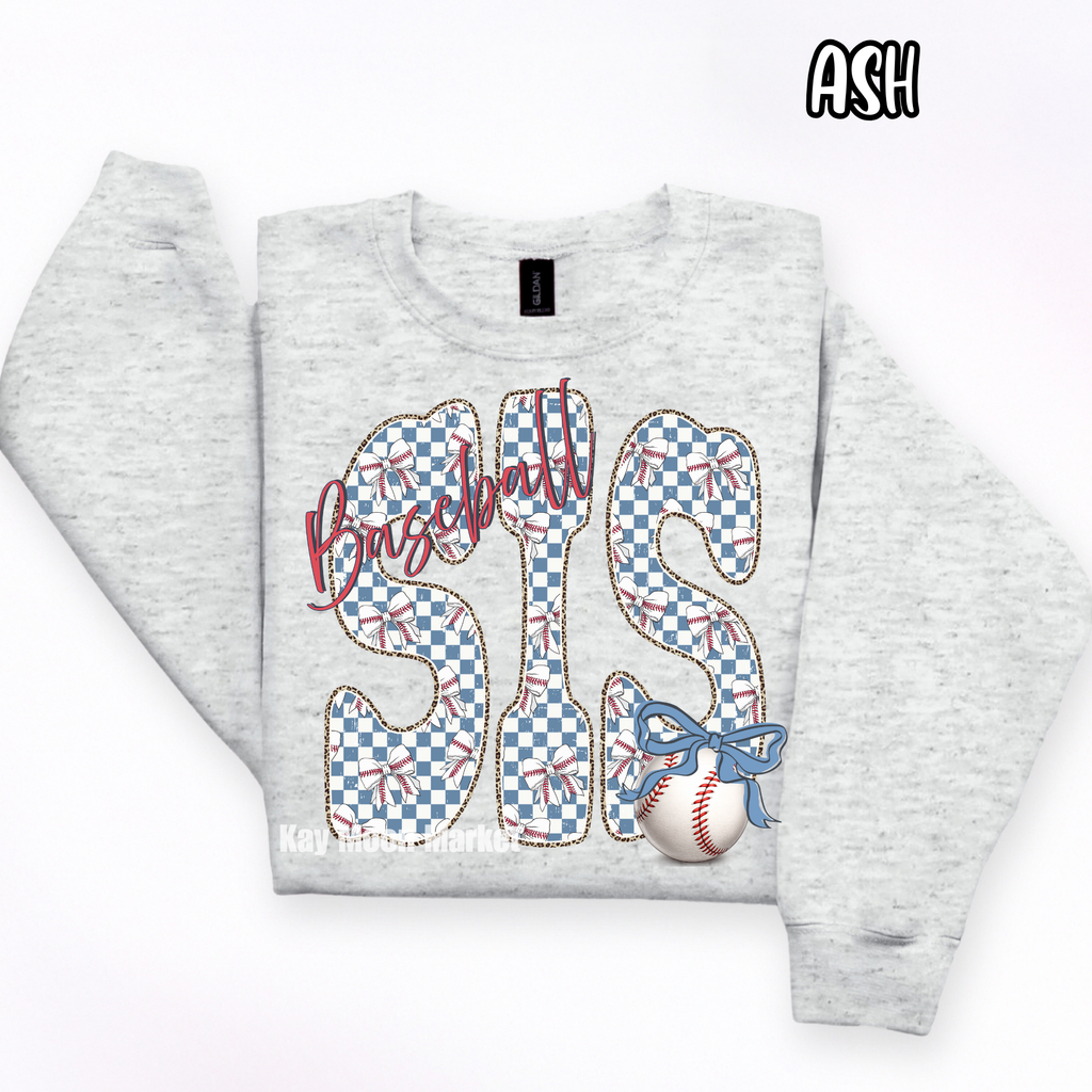 Baseball Sis ~ Sports Sister Sibling~ Tee Sweatshirt