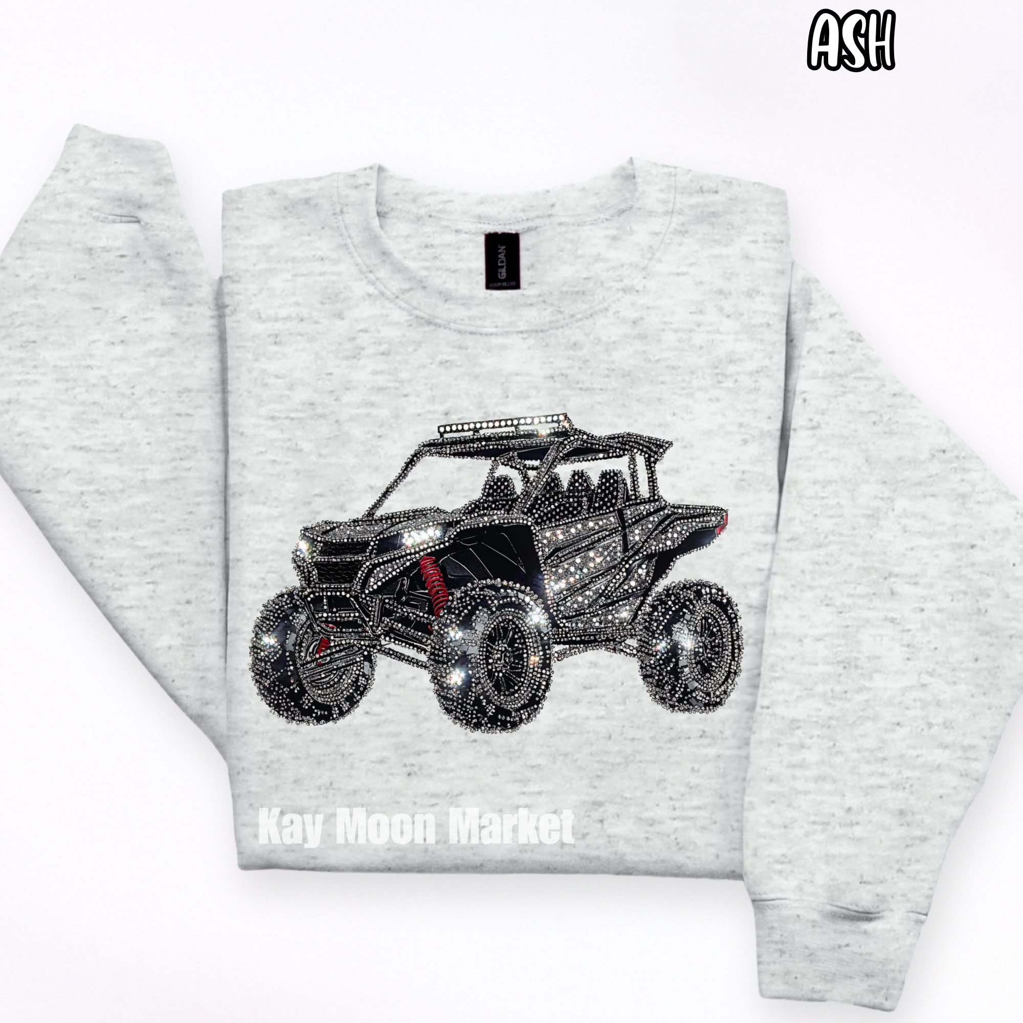 SXS Rhinestone - Trail Riding Girly - T-shirt Sweatshirt