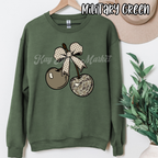 Camo Cherries- Trending Cute- T-shirt Sweatshirt