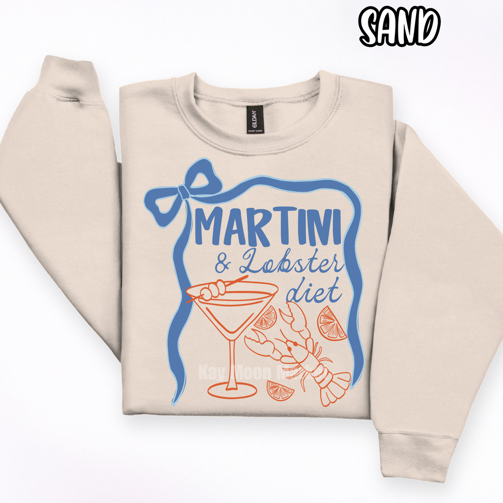 Lobster Martinis ~ Beach Sea Summer ~ Tee Sweatshirt
