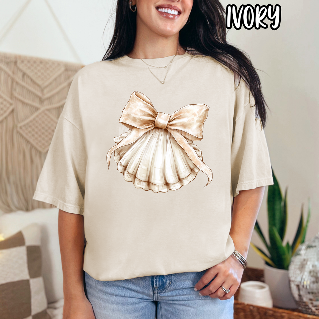 Bow Shell - Aesthetic Summer - T-shirt Sweatshirt