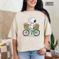 Bike Snoopy - Easter Holiday - T-shirt Sweatshirt