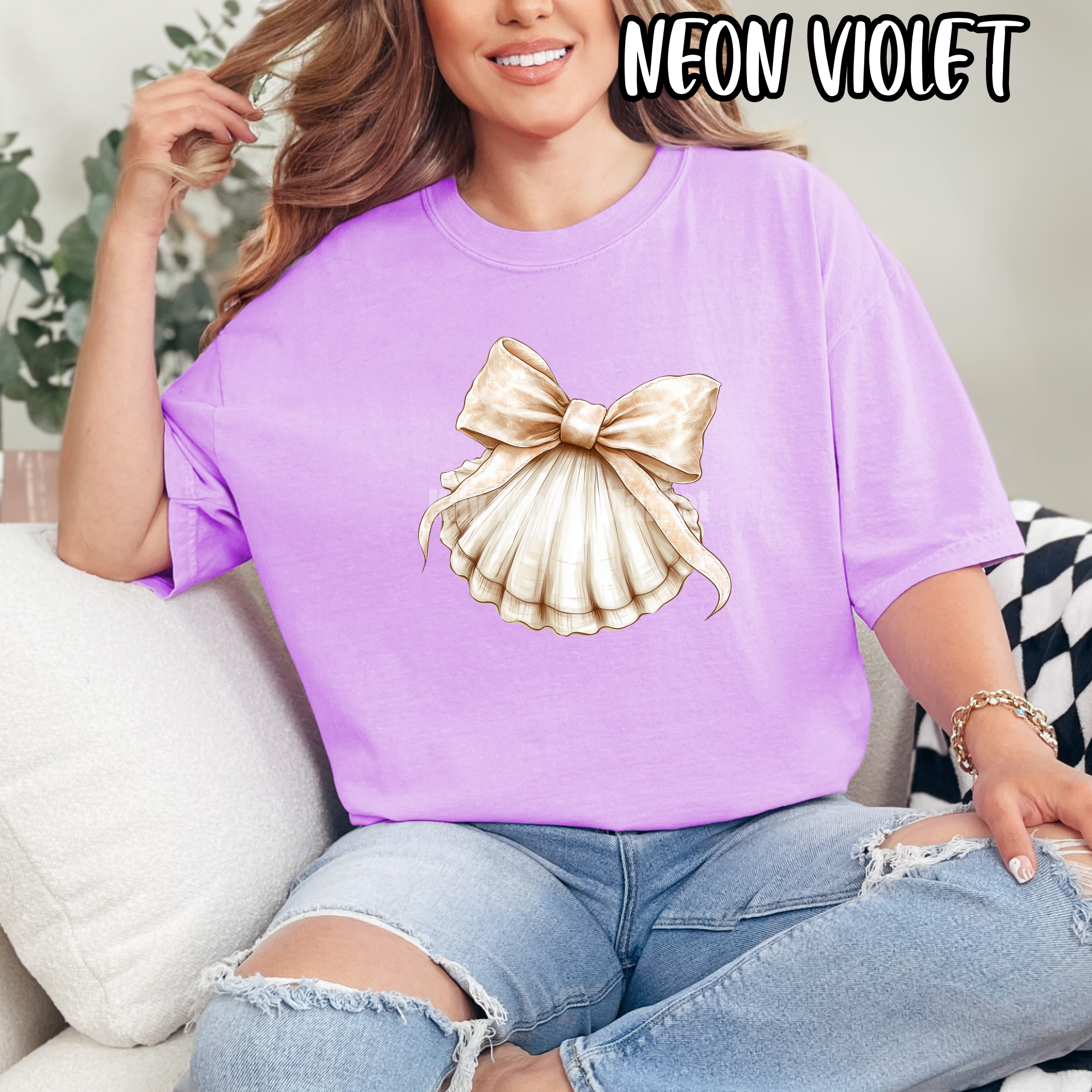 Bow Shell - Aesthetic Summer - T-shirt Sweatshirt