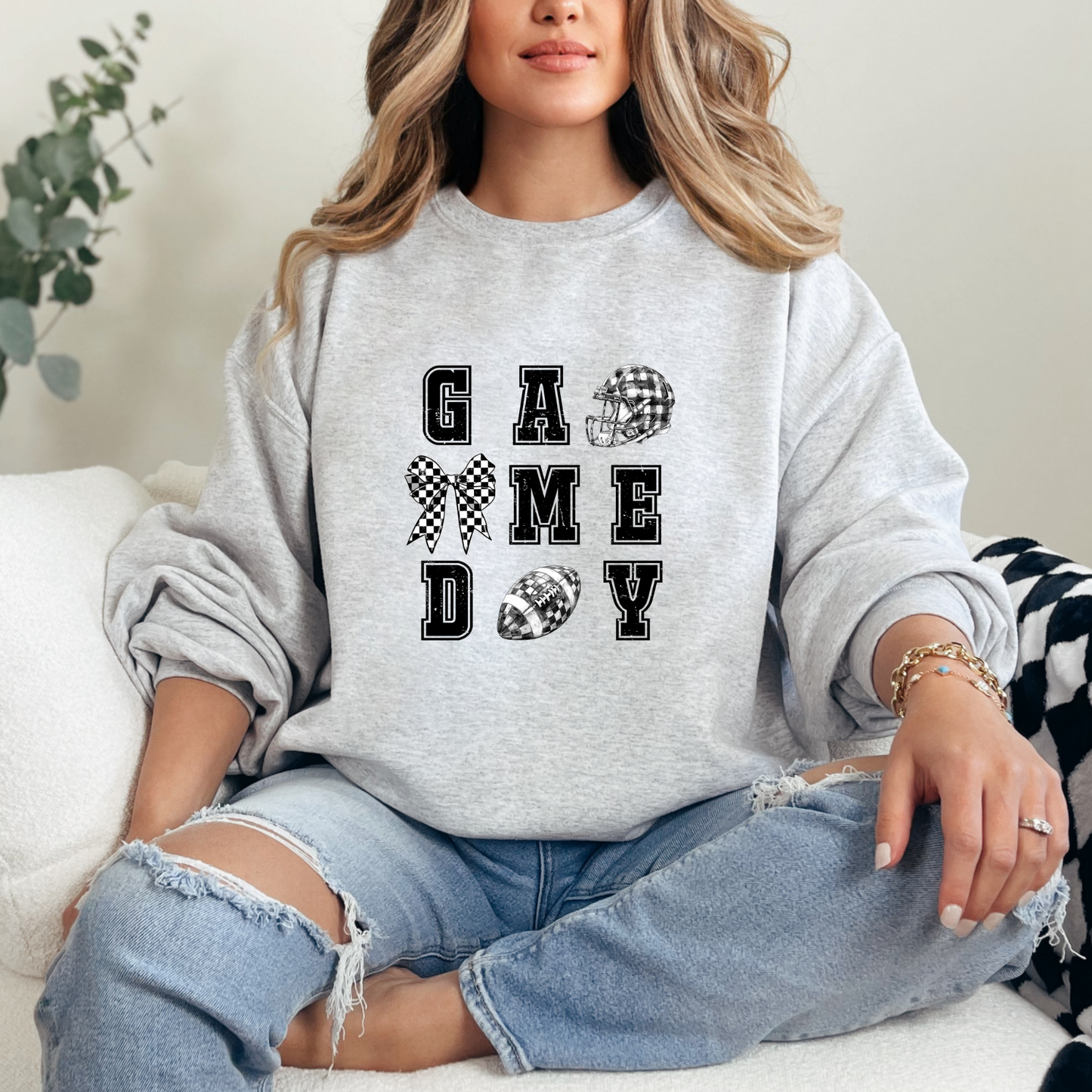 GAME DAY Football Cheer T-Shirt Sweatshirt Hoodie