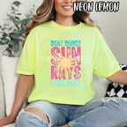 Boat Waves Sun Rays Lake Days 2 - Sun Summer - T-shirt Sweatshirt