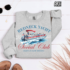 Redneck Yacht Social Club - Boat Lake Summer - T-shirt Sweatshirt