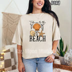 Take Me To The Beach -Seashell Summer Sand - T-shirt Sweatshirt