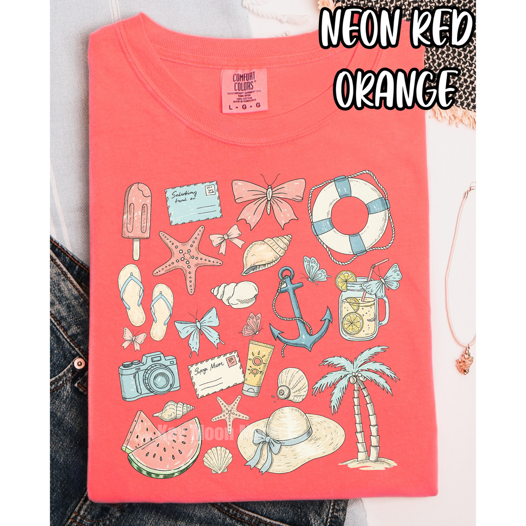 Beach Collage - Summer - T-shirt Sweatshirt