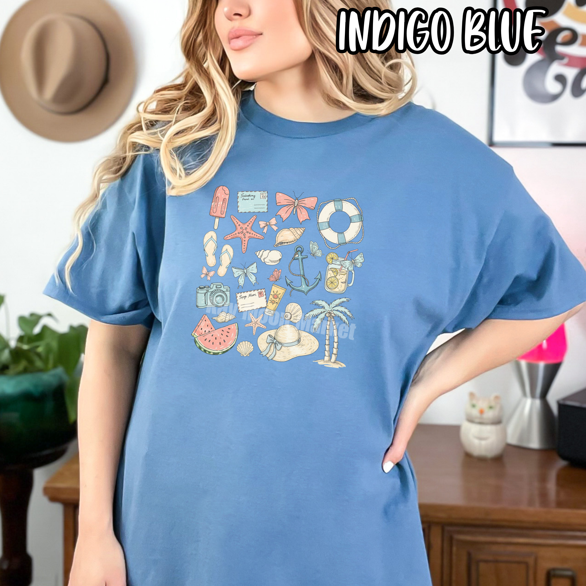 Beach Collage - Summer - T-shirt Sweatshirt