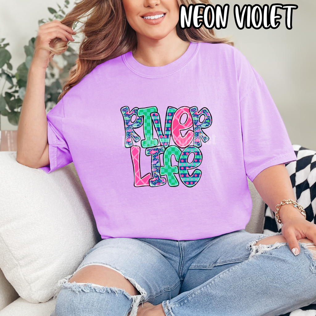 River Life - Colorful fish Summer - T-shirt Sweatshirt