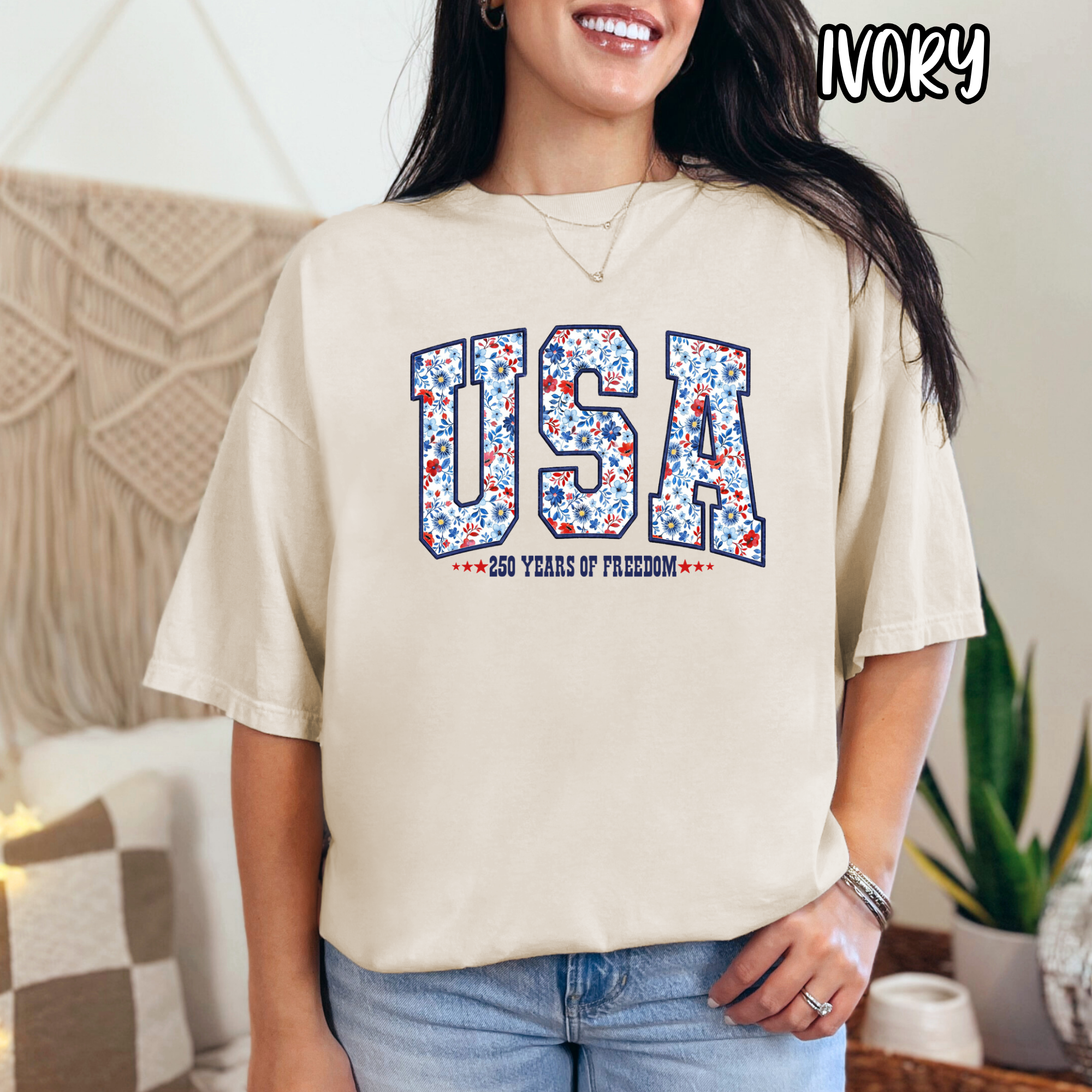 USA 250 YEARS OF FREEDOM ~  AMERICA ~ Tee Sweatshirt