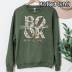 Book Worm - Floral Aesthetic Reading - T-shirt Sweatshirt