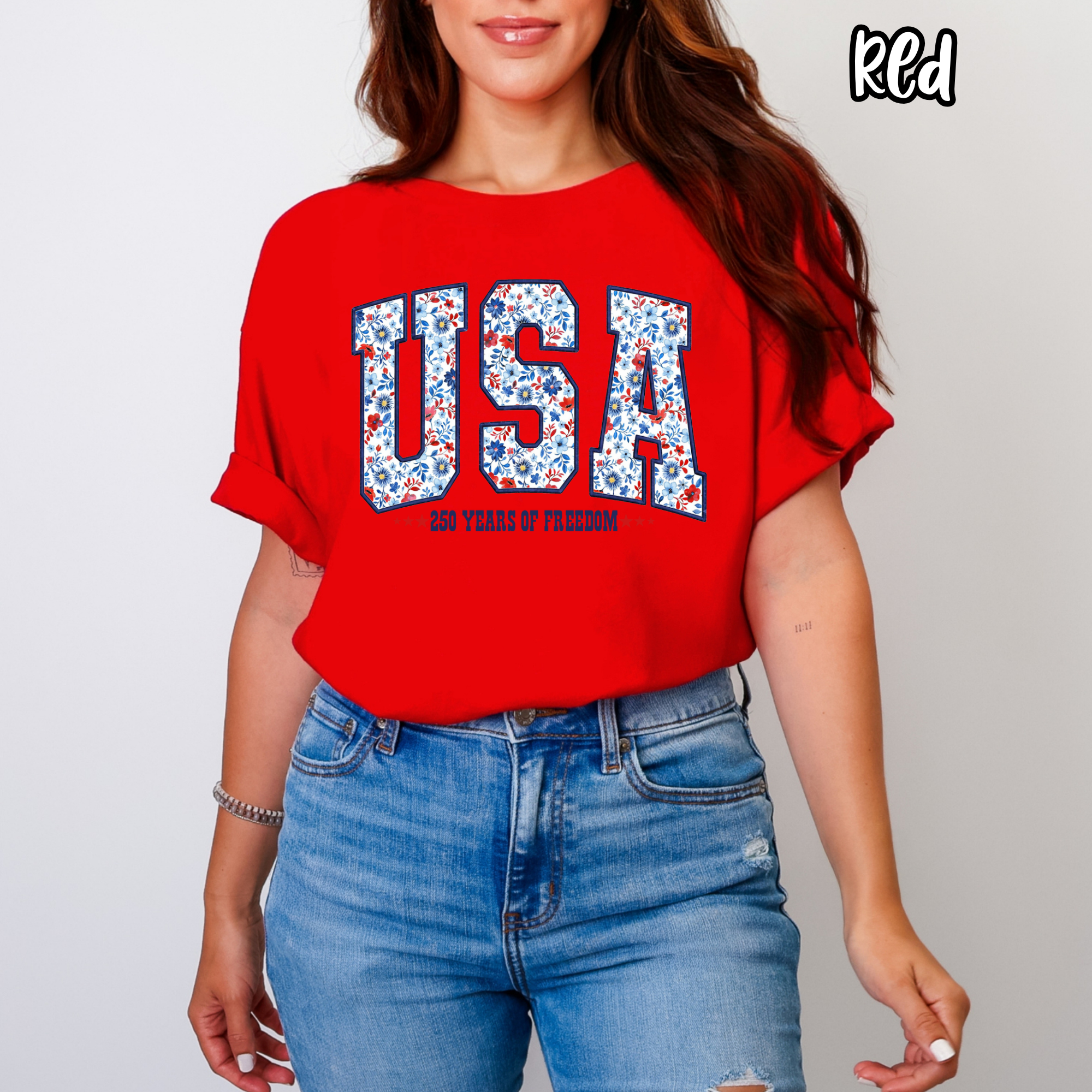 USA 250 YEARS OF FREEDOM ~  AMERICA ~ Tee Sweatshirt
