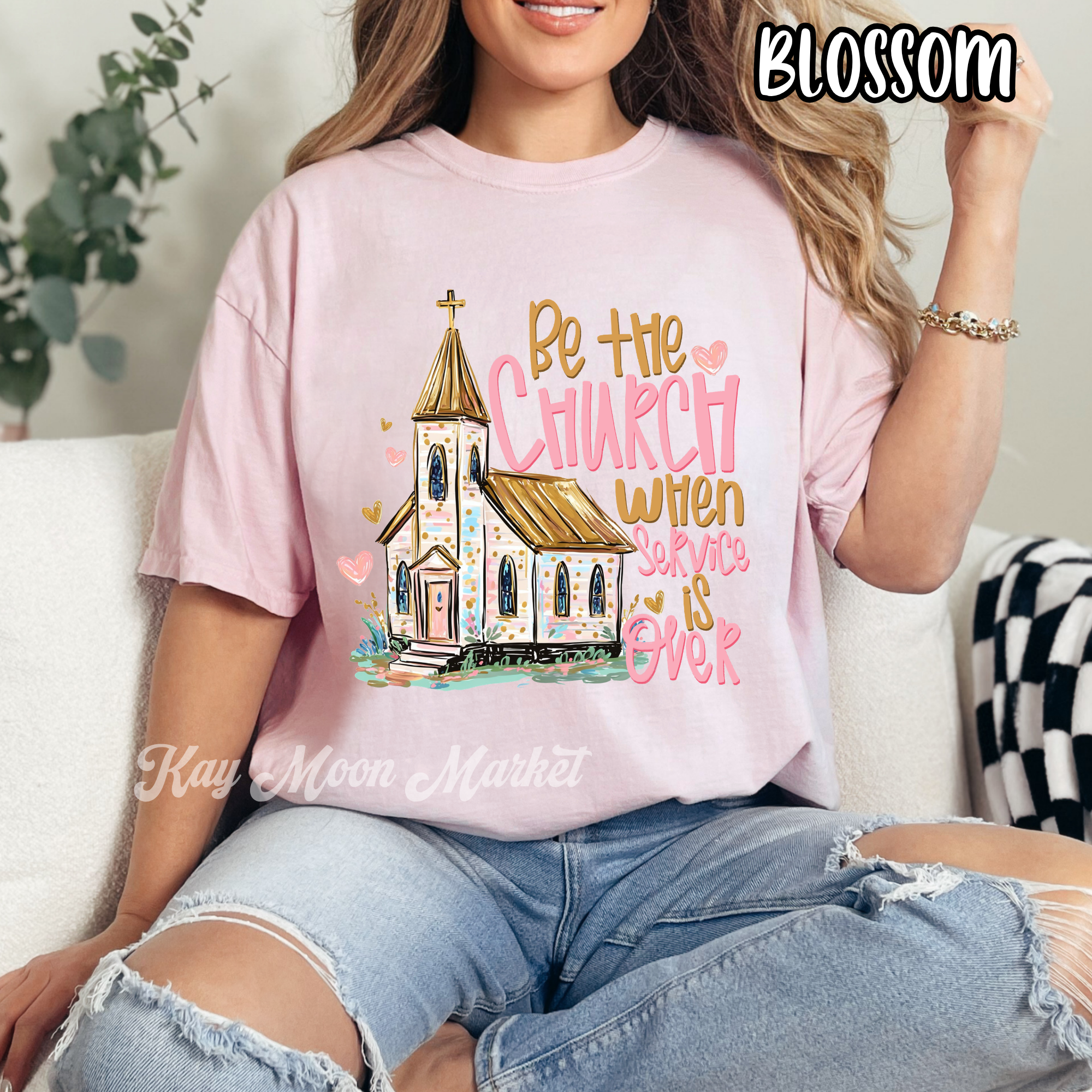 Be the Church when Service is Over - Religious - Tee Shirt Sweatshirt