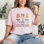 Coquette Camping - Floral Bow Trendy - T-shirt Sweatshirt