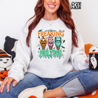 I'm Freaking Melting- Halloween Ice Cream Cone Fall- T-shirt Sweatshirt