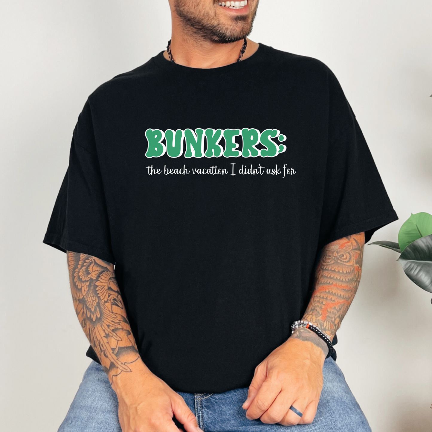 Bunkers ; the beach vacation I didn't ask for Golf Green T-shirt Sweatshirt
