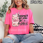 Suspect Only Drinks Dr P Soda - T-shirt Sweatshirt
