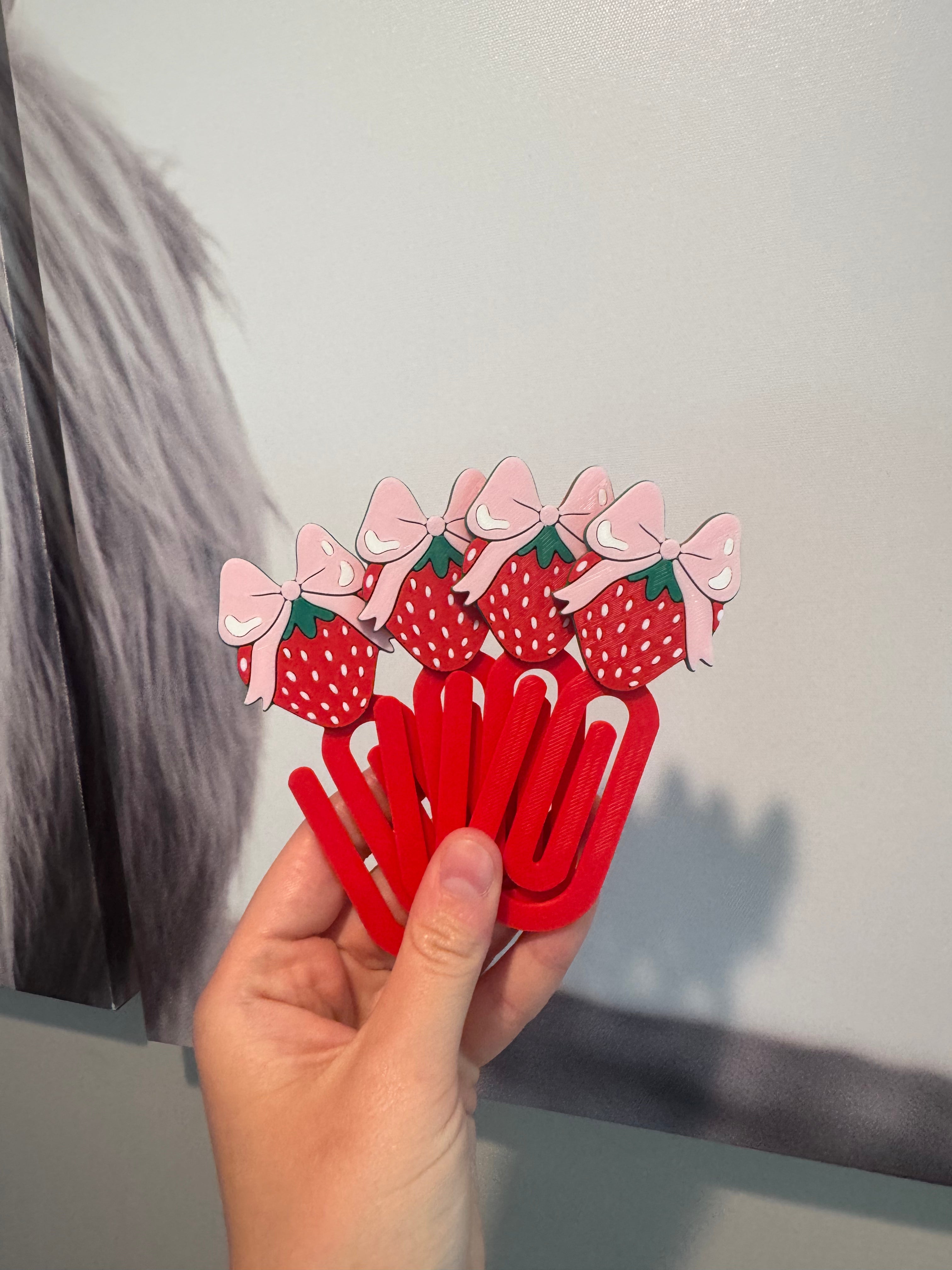 Strawberry Bookmark