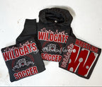 W Wildcats Wrestling - Canton South Mascot - T-shirt Sweatshirt