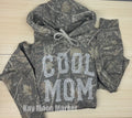 PRE-ORDER* COOL MOM spangle - Heavyweight Camo Wash Hoodie