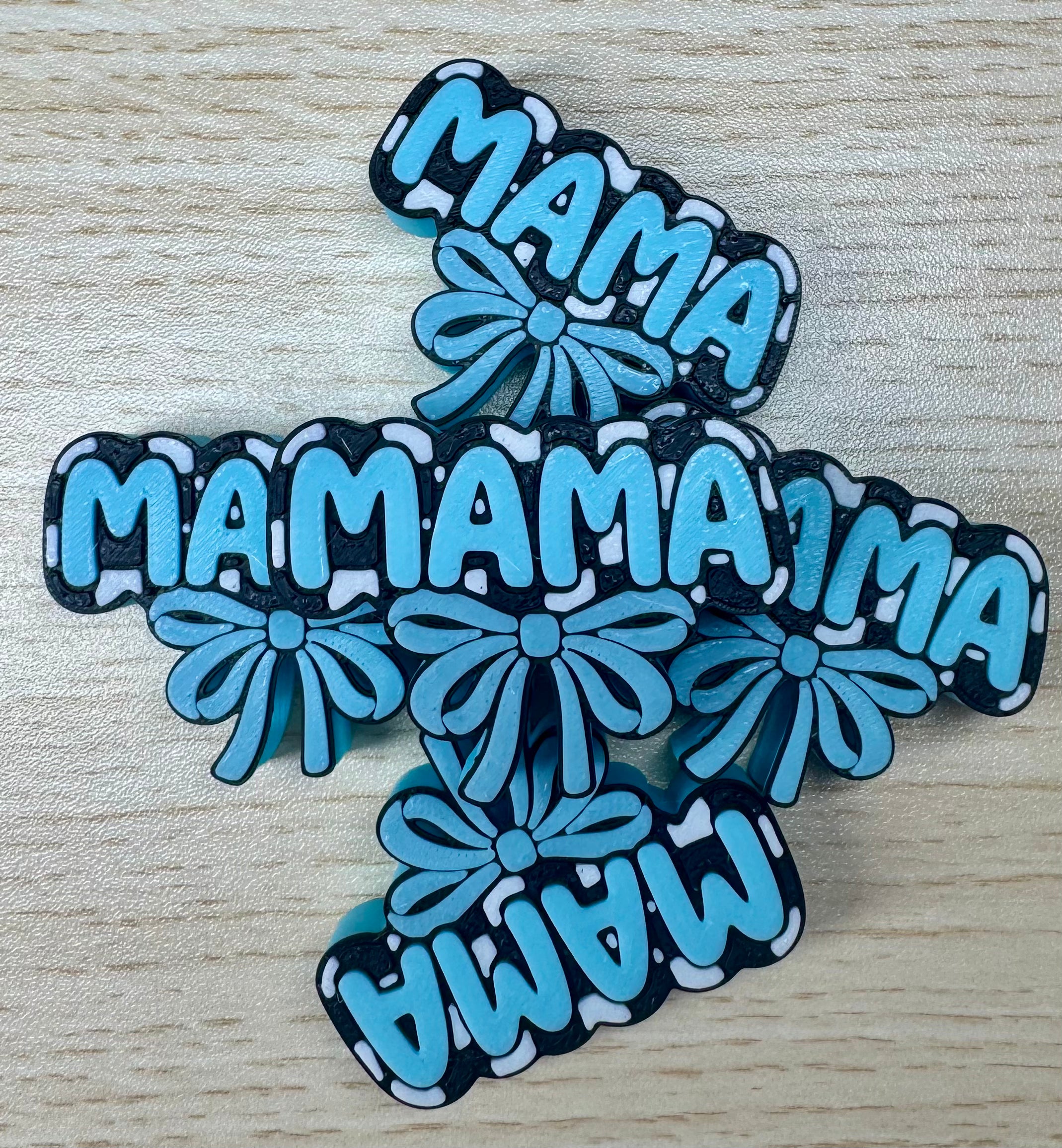 Blue Mama Straw Topper