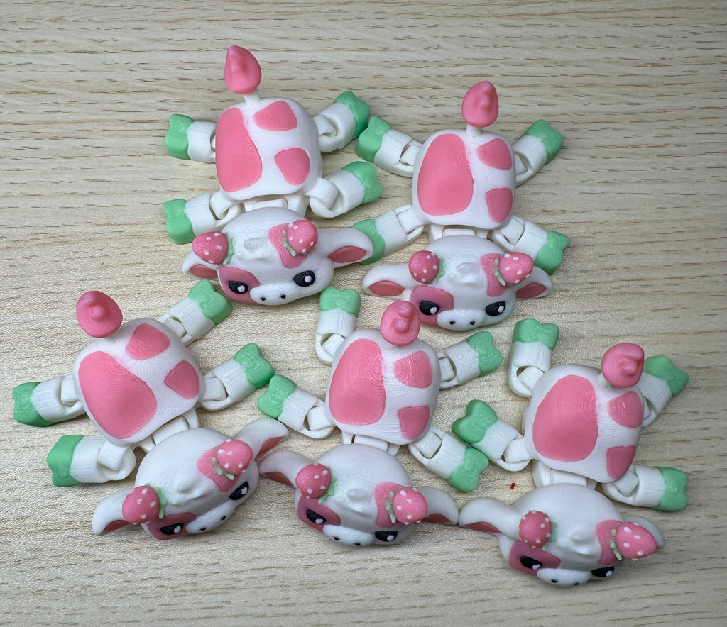 Strawberry Cow Desk Buddy