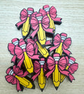 Pencil Bow Straw Topper