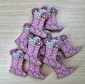 Floral Rain Boot Straw Topper