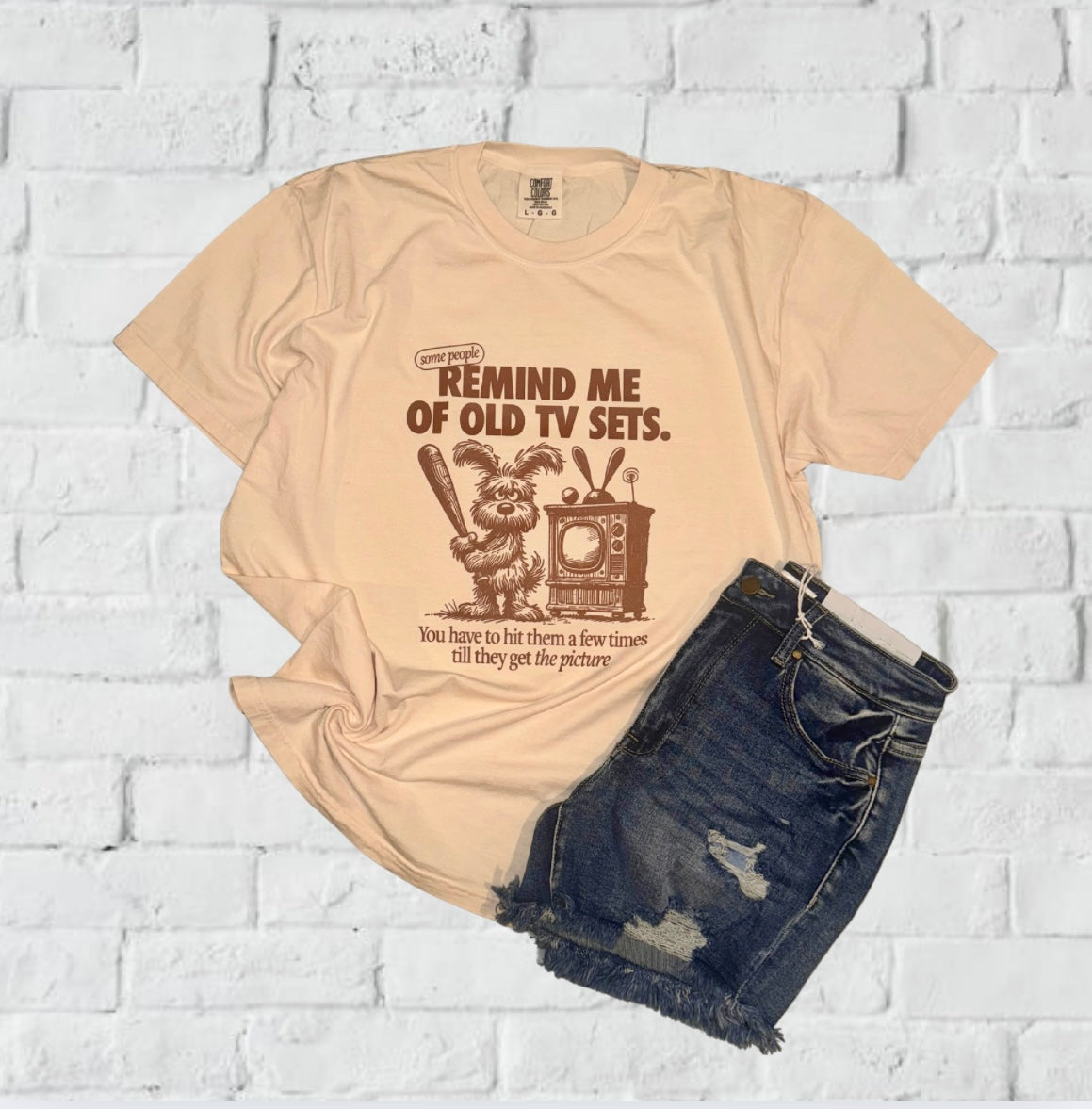 Some People Remind Me Of Old TV SETS -Funny Ready To Ship T-Shirt