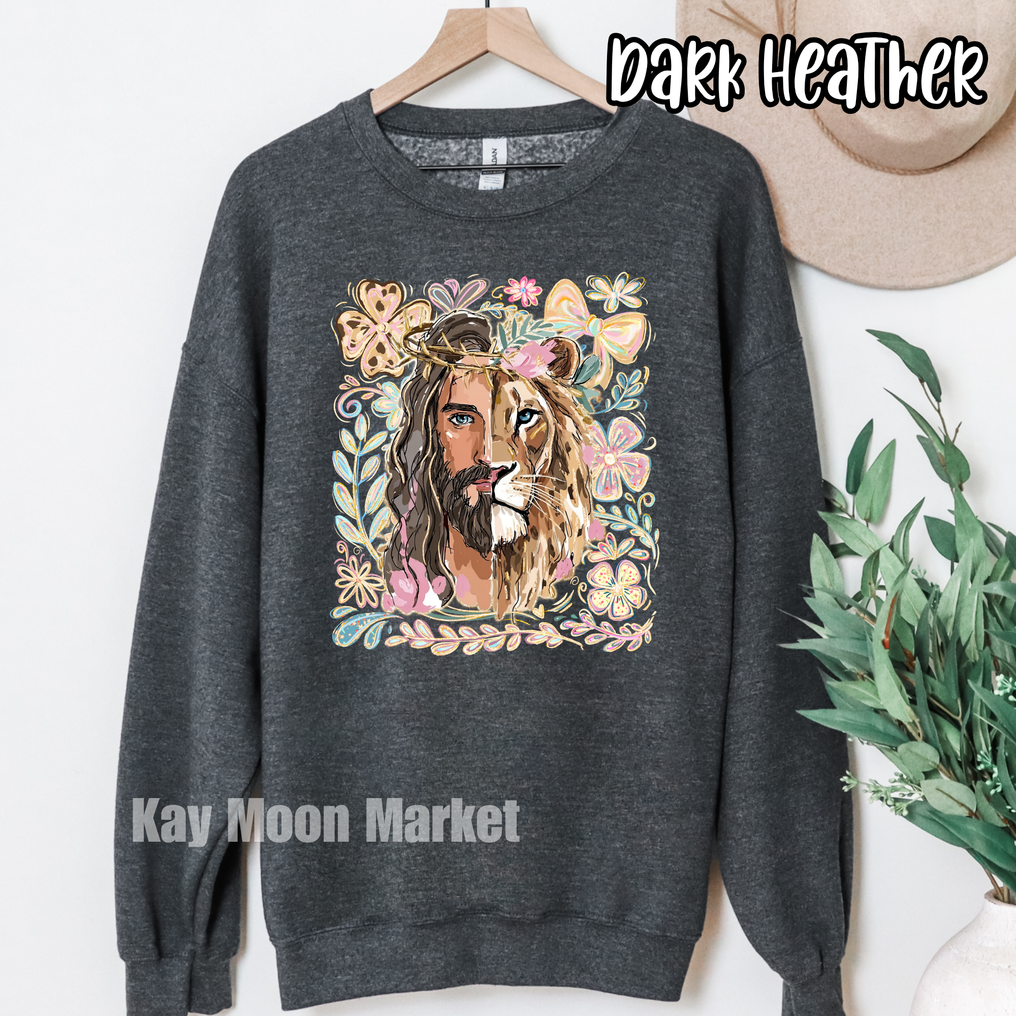 Jesus Lion - Religious Trending - Tee Shirt Sweatshirt