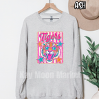TIGER - Trendy Girly Stars - T-shirt Sweatshirt